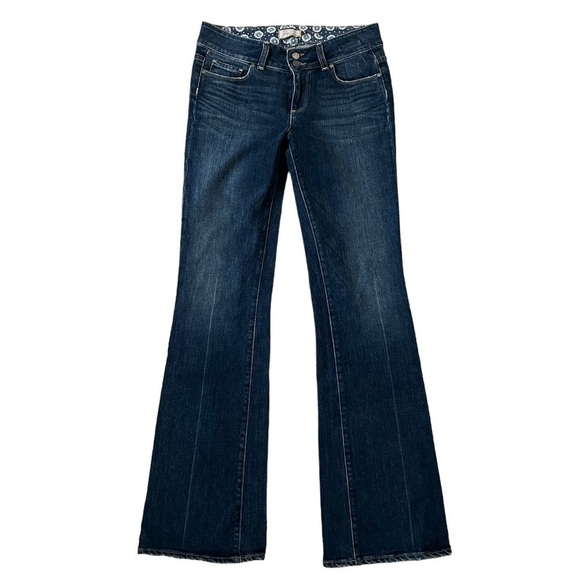 PAIGE Flare Jeans 29 Hidden Hills Bootcut Bell Bottom Mid Rise Jeans EUC - Picture 1 of 9